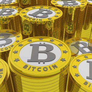 bitcoins background