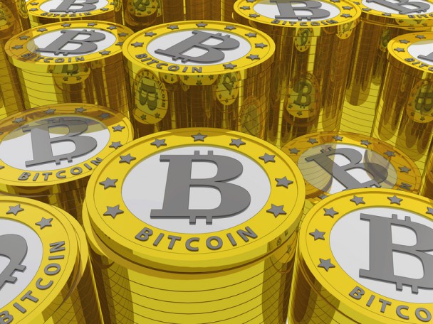 bitcoins background