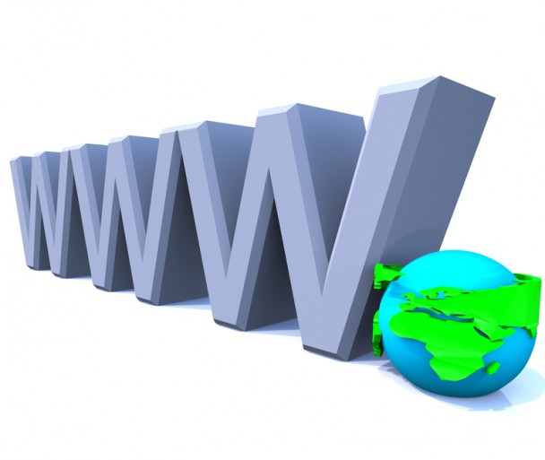 www World Wide Web Internet with Globe - Europe