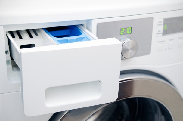 Modern washing machine drawer